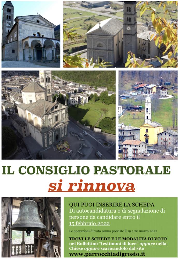 IL CONSIGLIO PASTORALE si rinnova